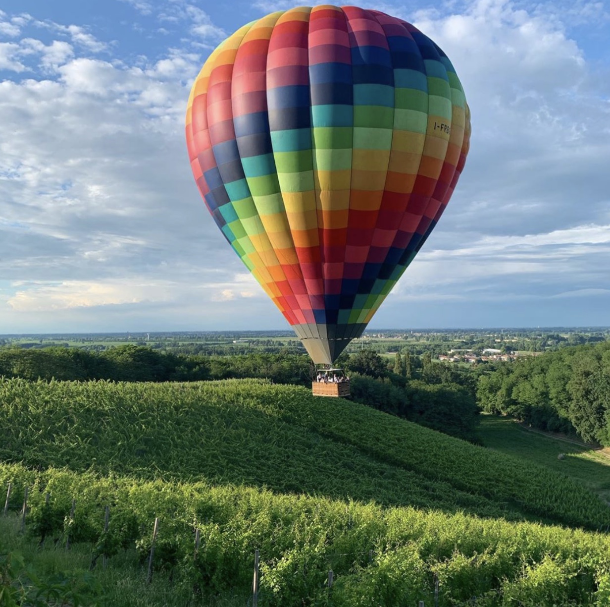 Volo in mongolfiera a Milano, San Colombano al Lambro
