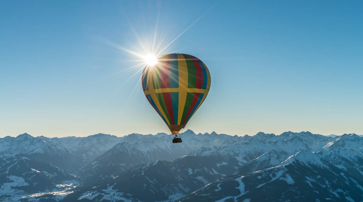 Idee regalo natale, volo in mongolfiera