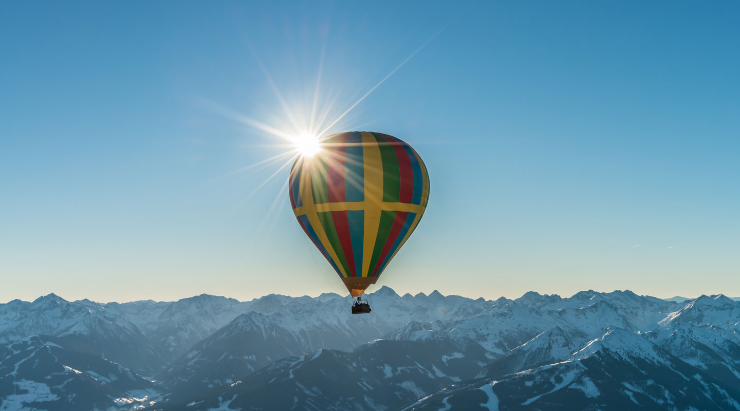 Volo panoramico in mongolfiera