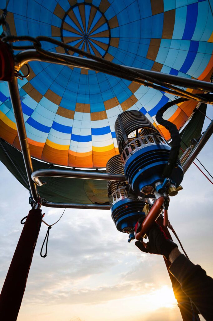 Servizi esclusivi per volo in mongolfiera