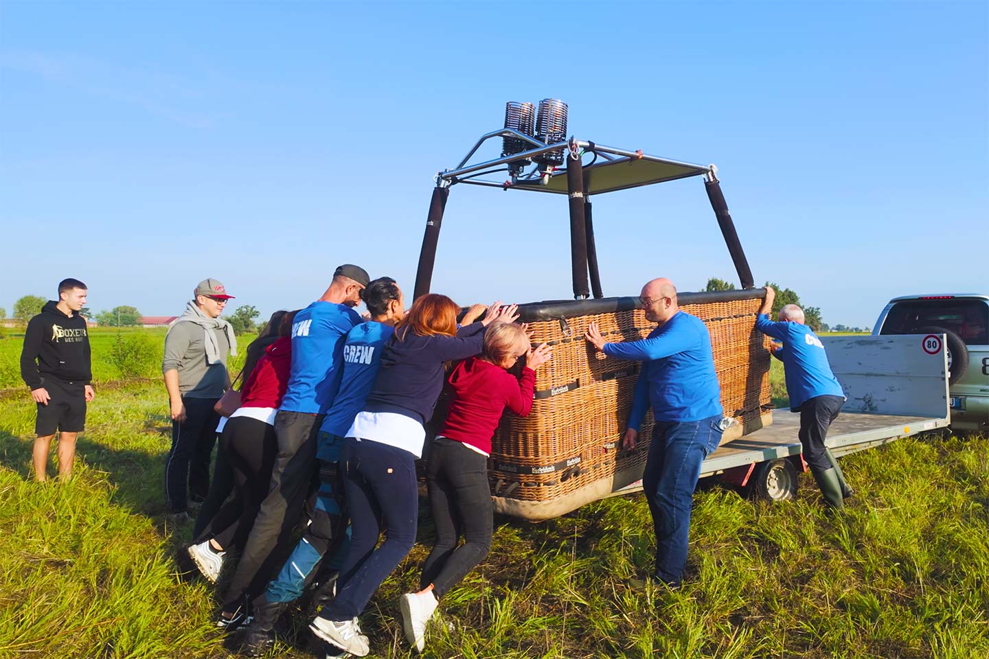 Servizi esclusivi per volo in mongolfiera