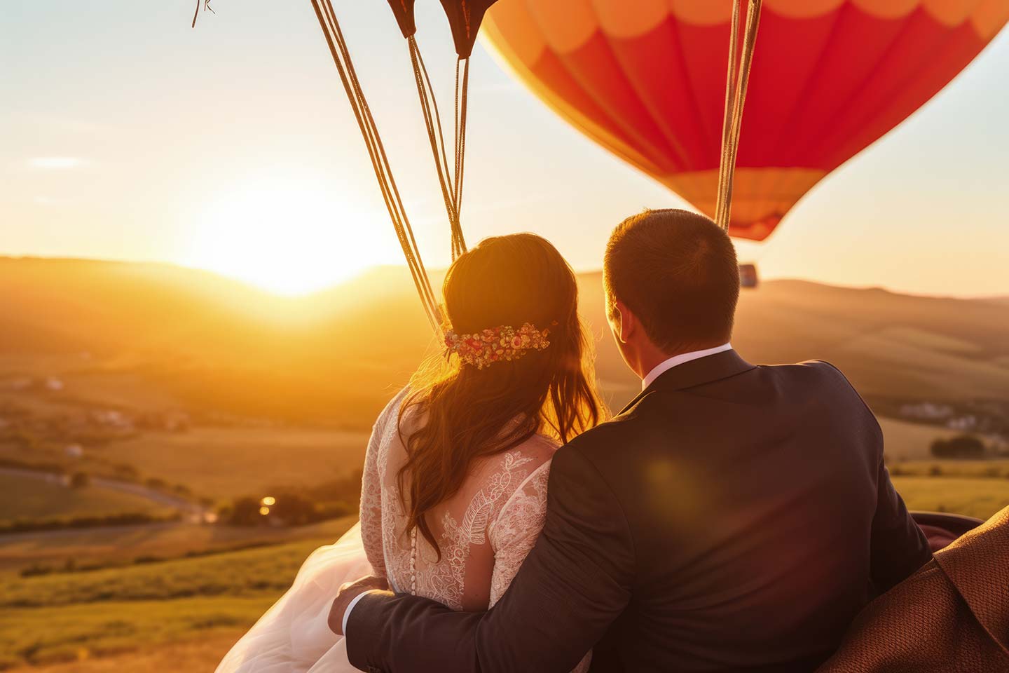 Rendi il giorno del tuo matrimonio memorabile con Milano Mongolfiere