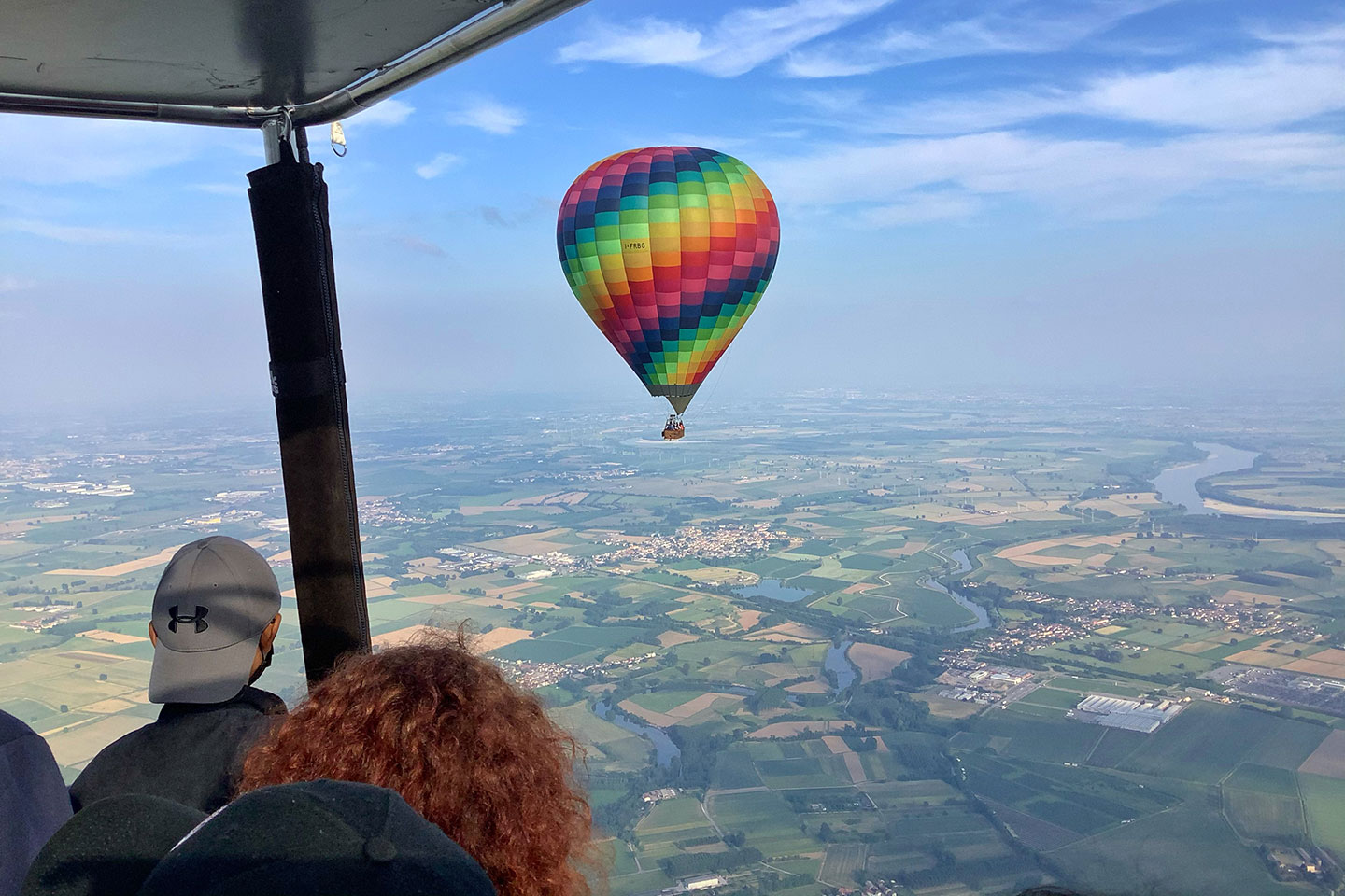 Volo in mongolfiera da Milano San Colombano al Lambro