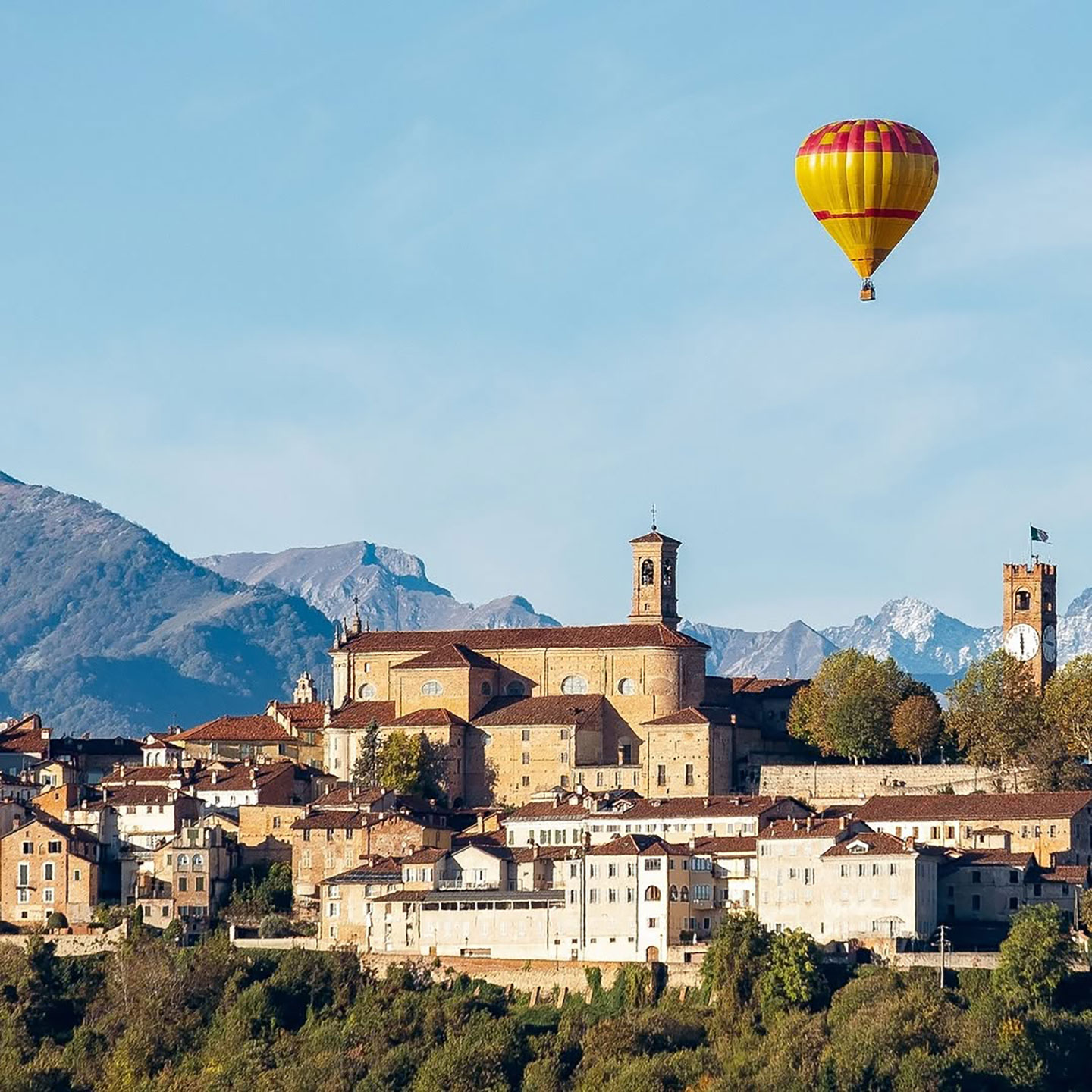 Volo in mongolfiera da Mondovì