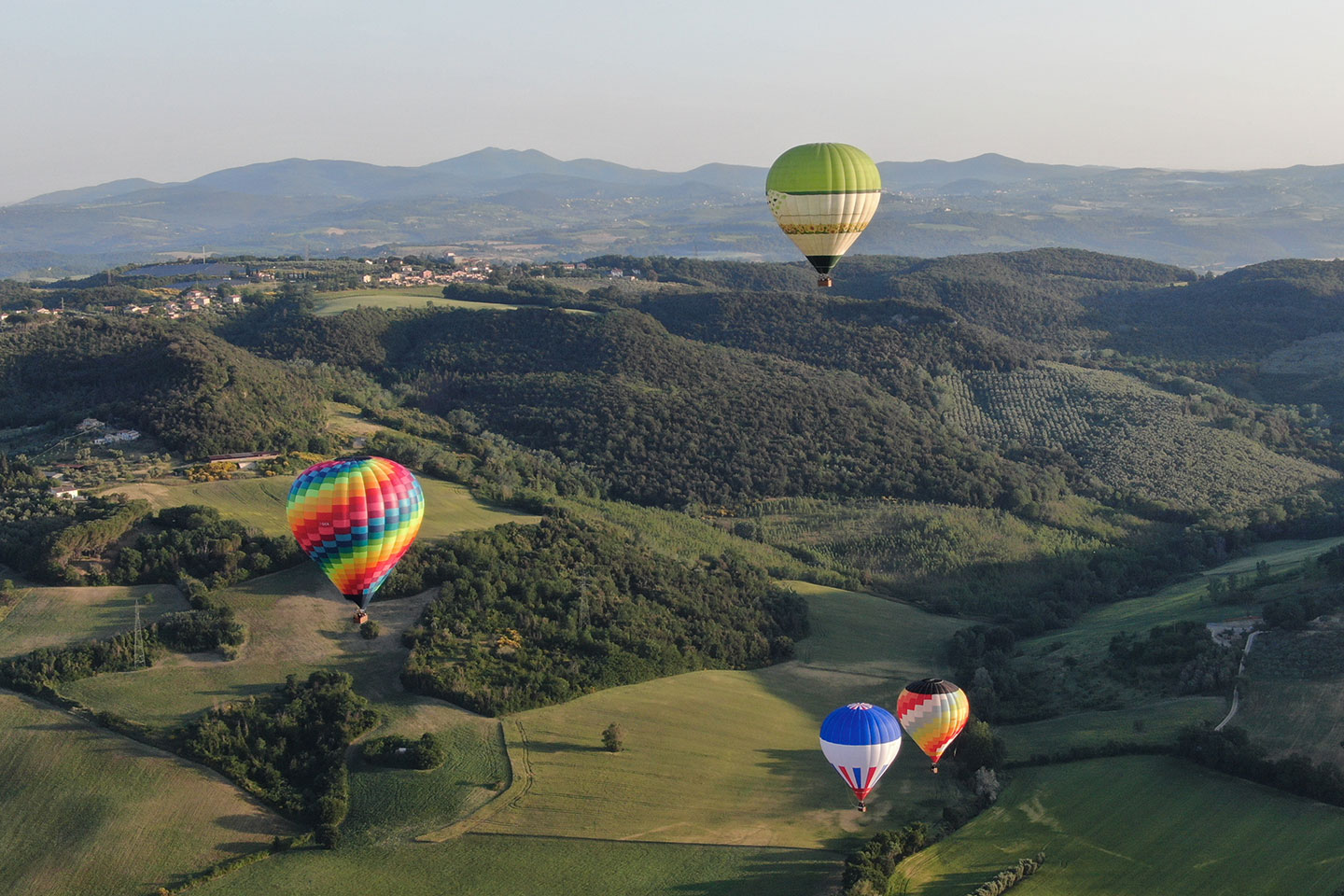 Volo in mongolfiera da Roma Magliano Sabina